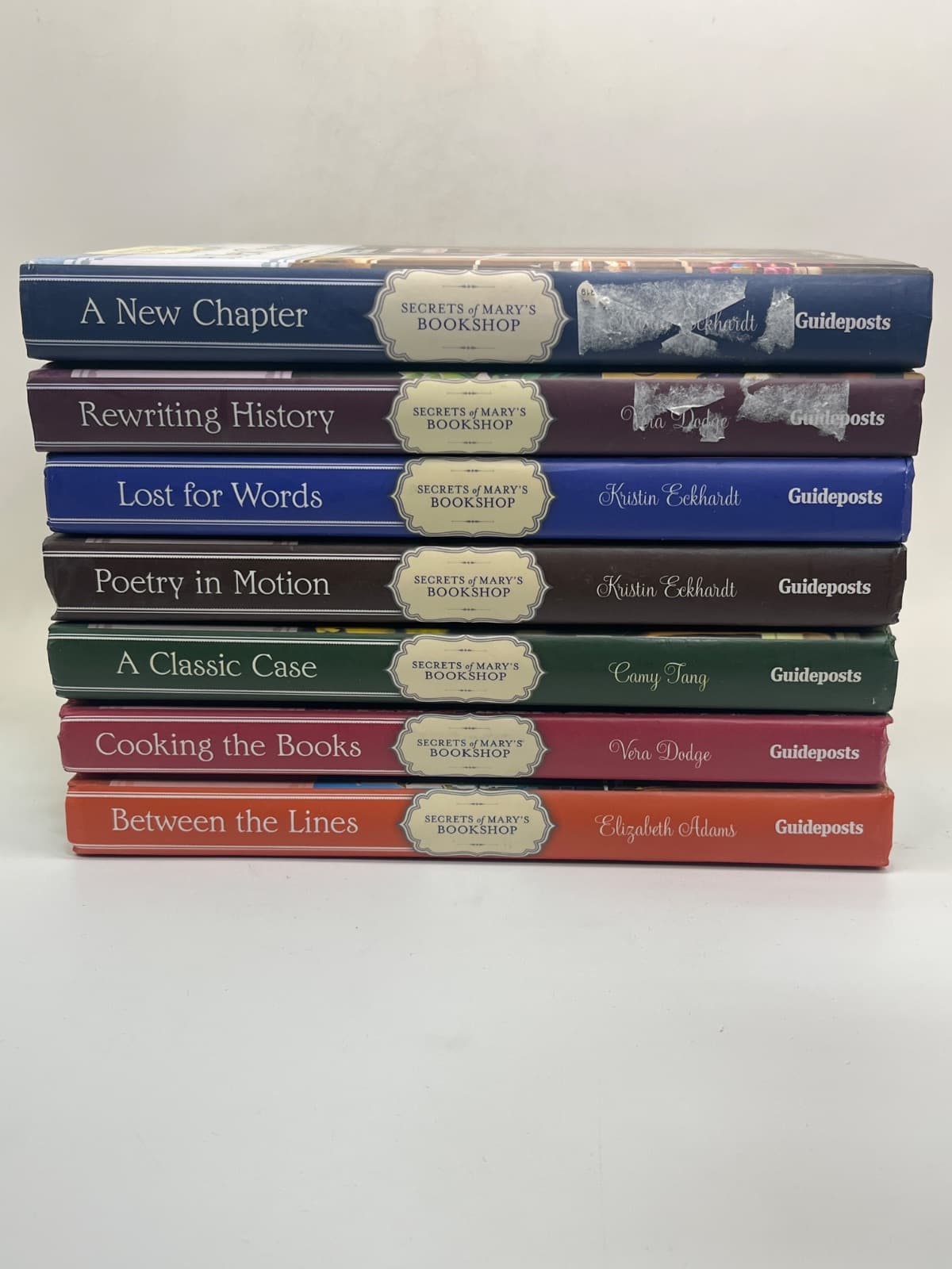 Secret's of Mary's Bookshop - Mixed Lot of 7 - Guideposts by Various - front cover