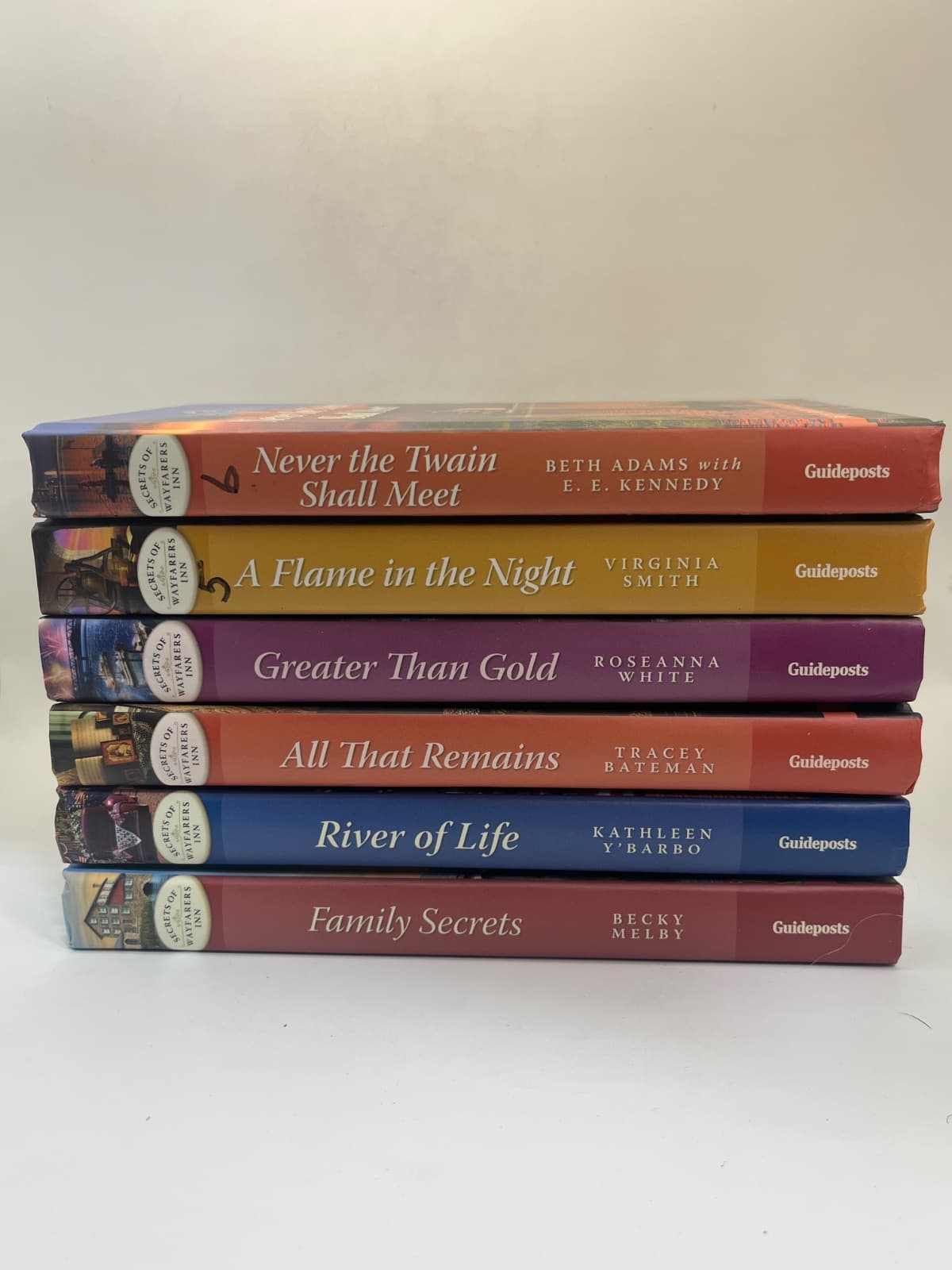 Secrets of Wayfarer's Inn - Lot of 6 - Guideposts  by Various Authors - front cover