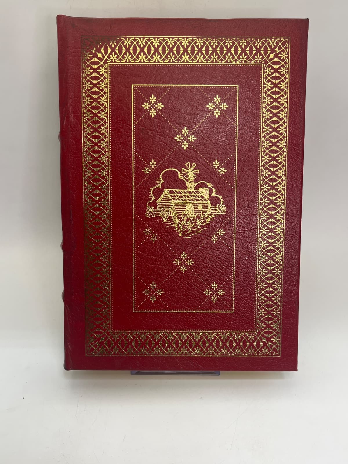 On the Banks of Plum Creek - Easton Press  by Laura Ingalls Wilder - front cover