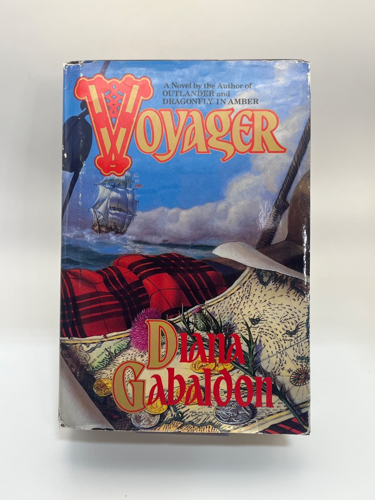 Voyager - BCE - Original Cover  by Diana Gabaldon - front cover