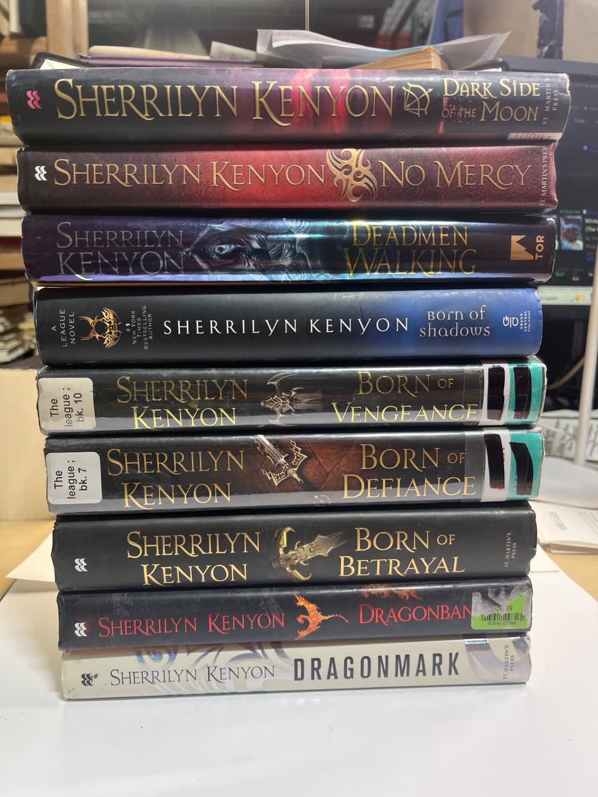 Sherrilyn Kenyon Mixed Series Lot of 9 - HARDBACK  by Sherrilyn Kenyon - additional view