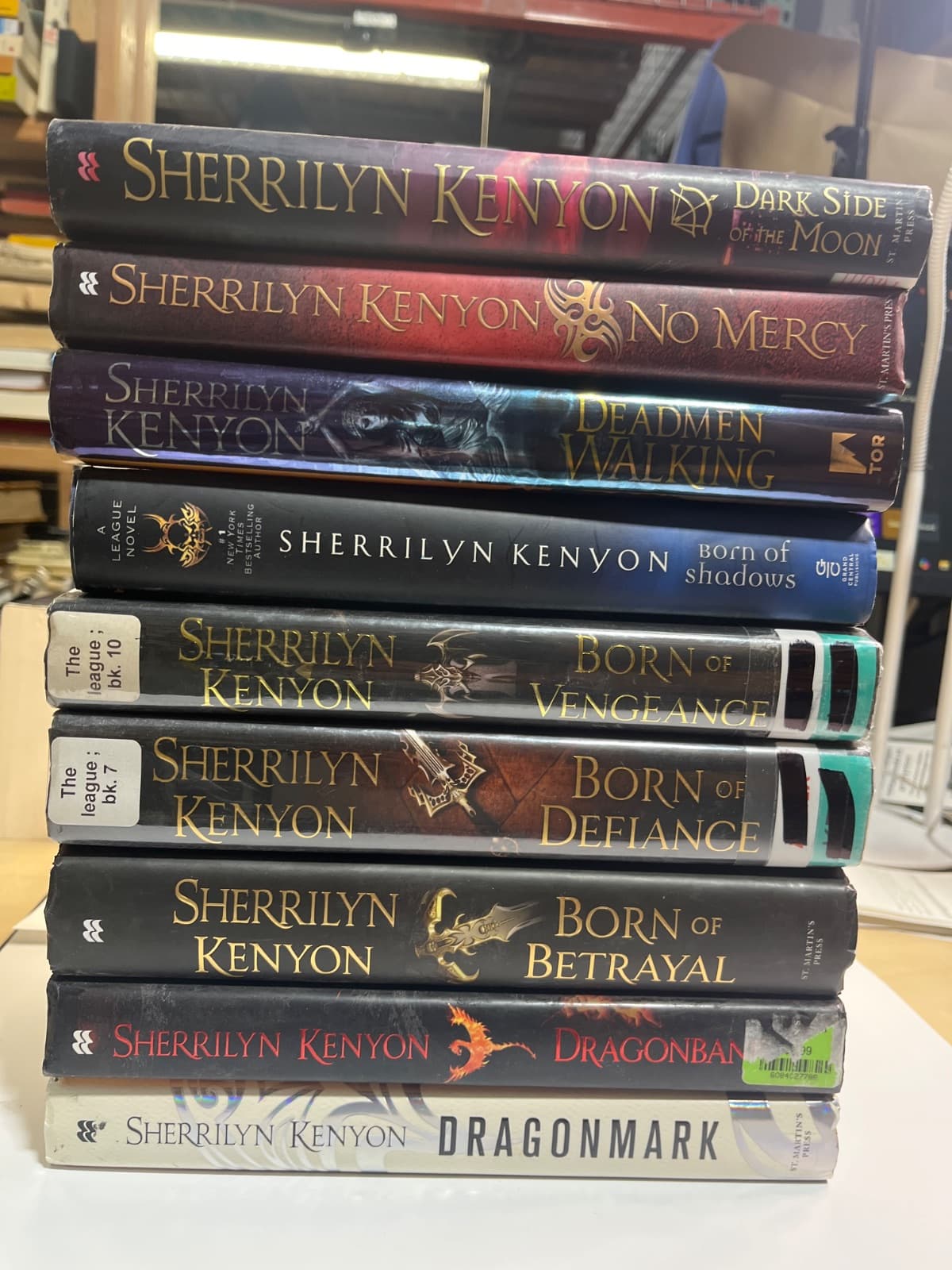 Sherrilyn Kenyon Mixed Series Lot of 9 - HARDBACK  by Sherrilyn Kenyon - front cover