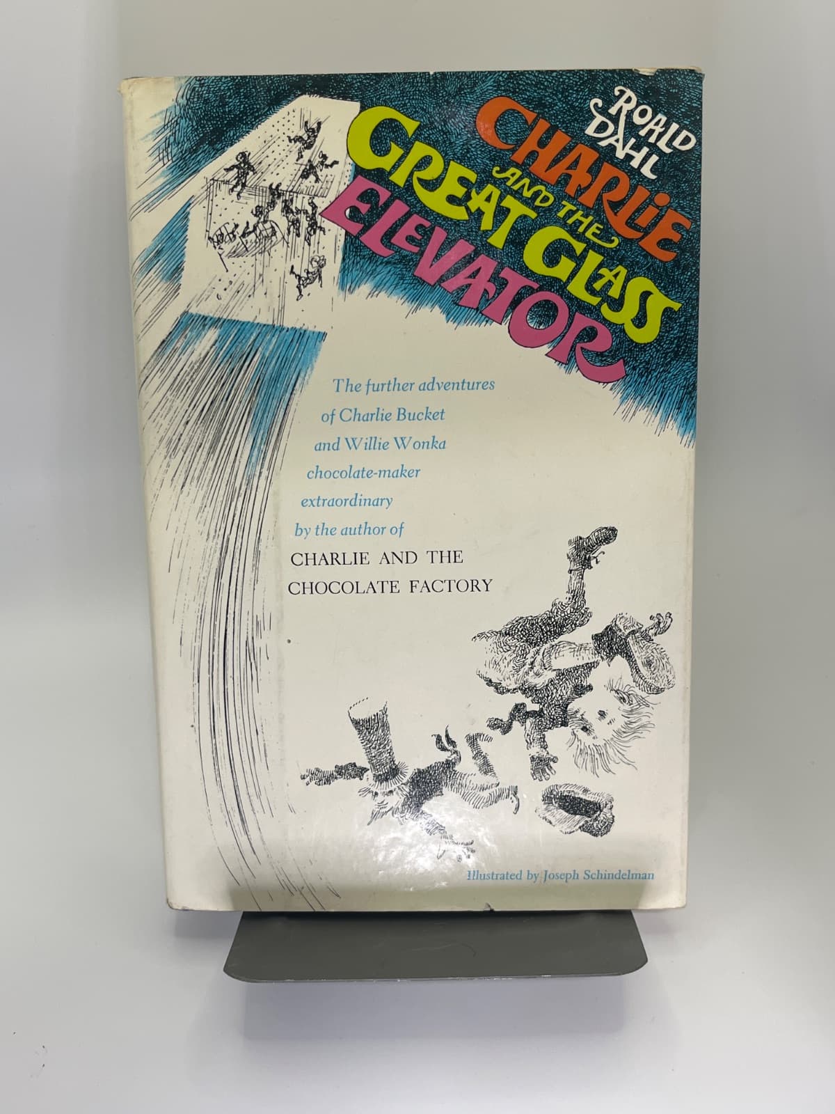 Charlie and the Great Glass Elevator - 1972 - 14th Printing  by Roald Dahl - front cover