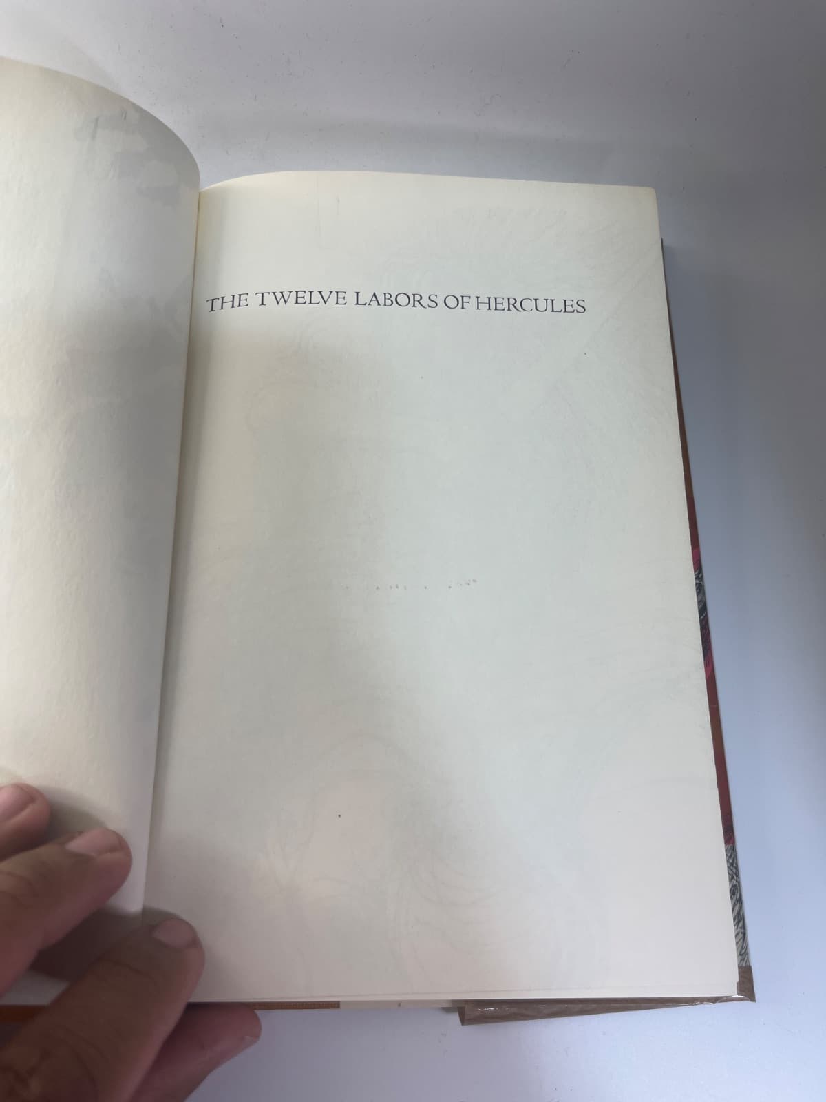 The Twelve Labors of Hercules by Robert Newman - title page