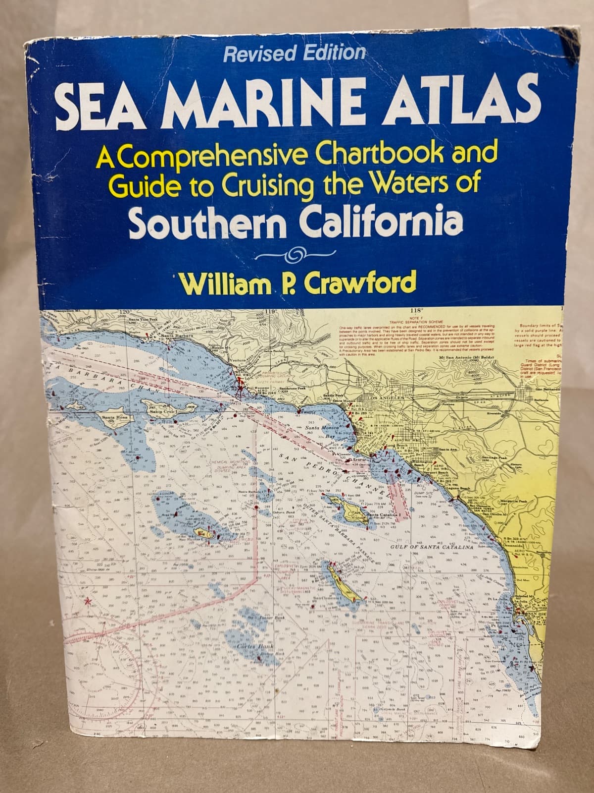 Sea Marine Atlas: Southern California by William P. Crawford - front cover
