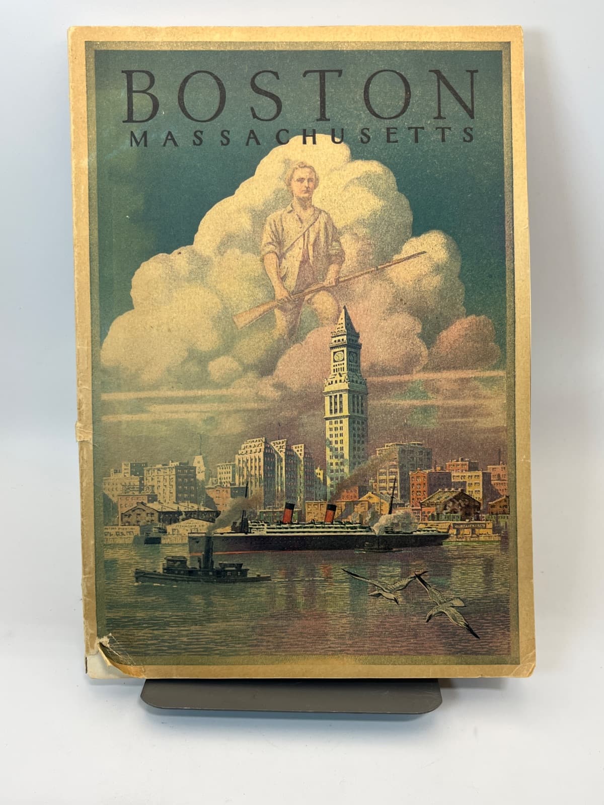Boston Massachusetts: A Manufacturing and Commercial Community Built Around an Historic Shrine - front cover