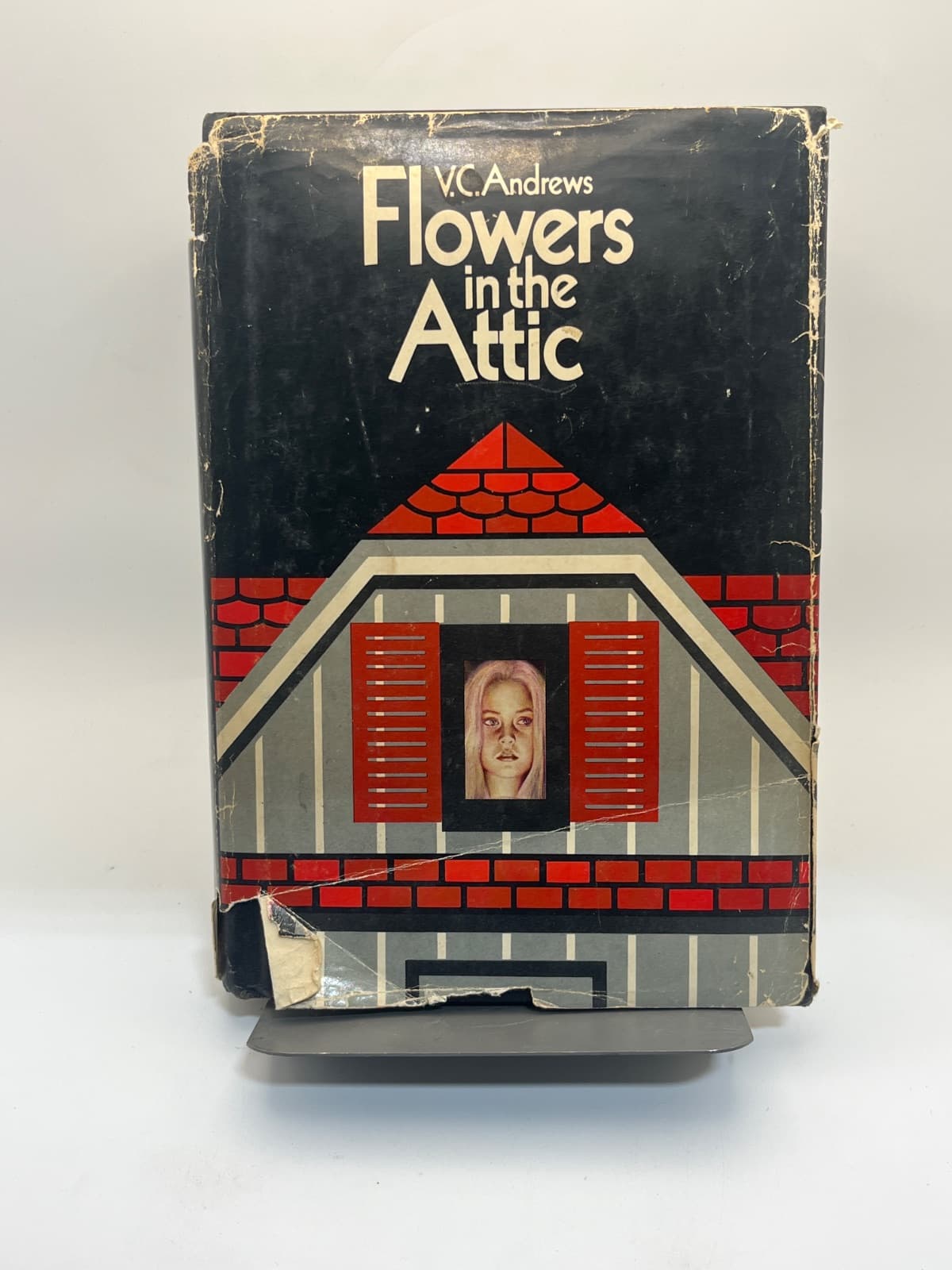 Flowers in the Attic - Book Club Edition - Water Damage  by V.C. Andrews - front cover
