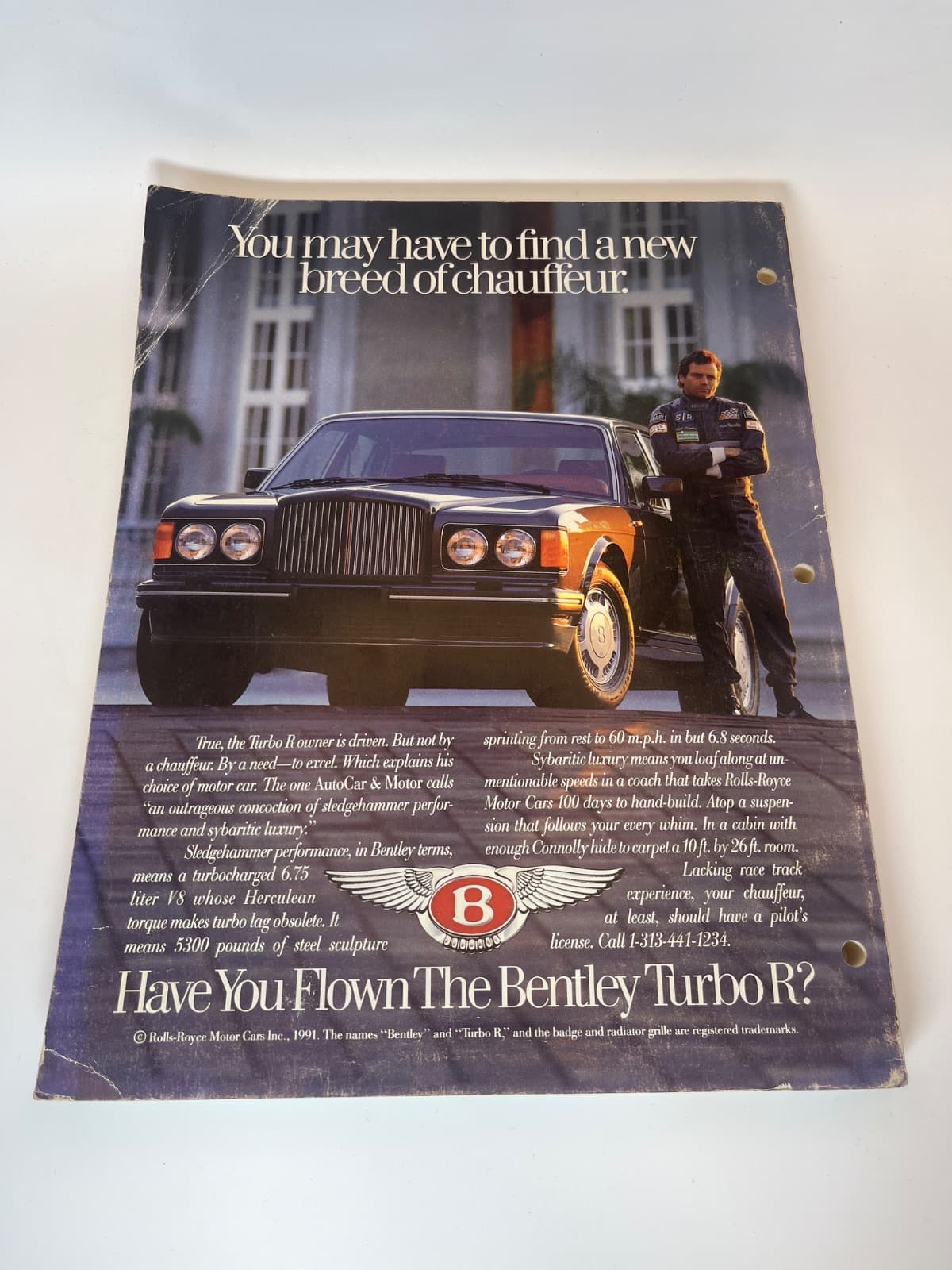 Roll's Royce Owners' Club - 1991 Directory & Register: The Flying Lady Supplement - additional view