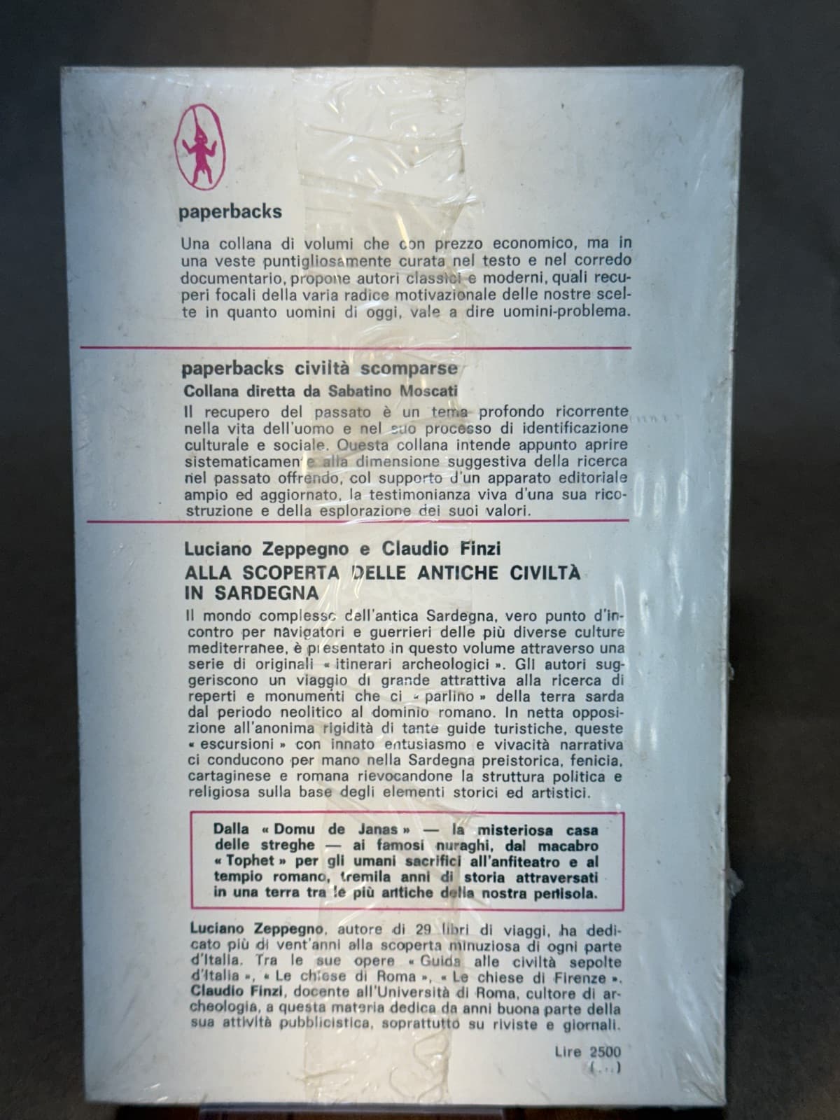 Alla scoperta delle antiche civiltà in Sardegna by L. Zeppegno / C. Finzi - additional view