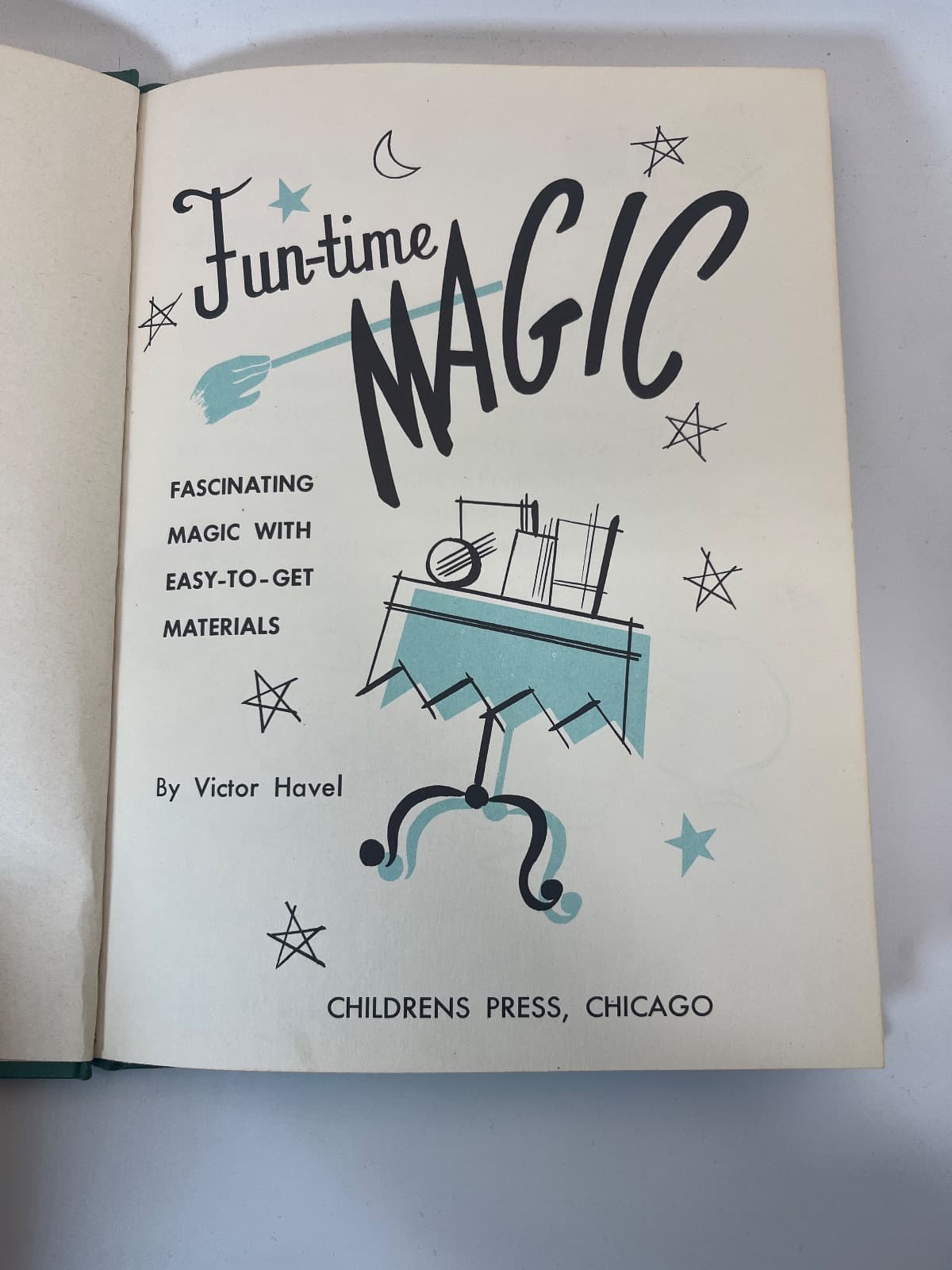 Funtime Magic by Victor Havel - title page