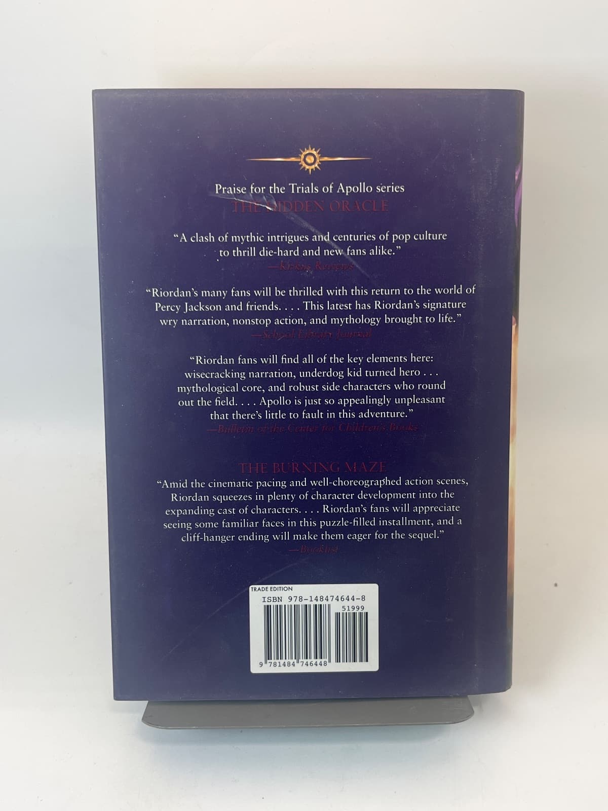 The Tyrant's Tomb - SIGNED  by Rick Riordan - additional view