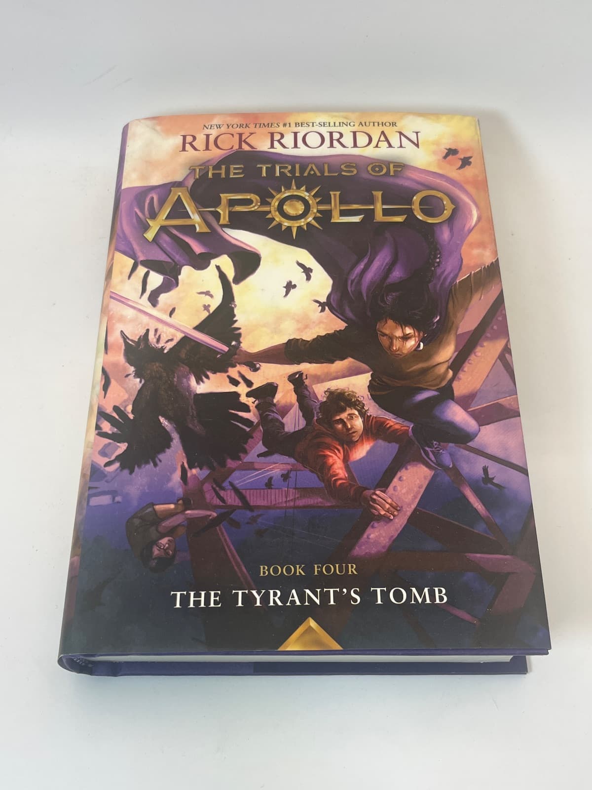 The Tyrant's Tomb - SIGNED  by Rick Riordan - front cover