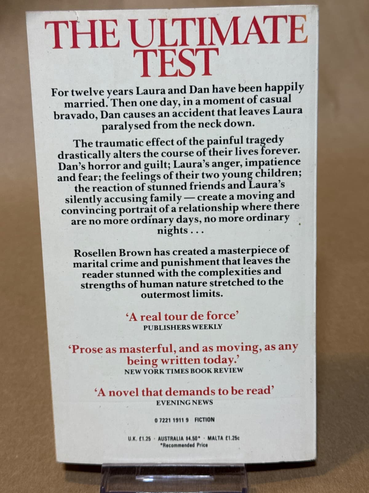 TENDER MERCIES by Rosellen Brown - additional view