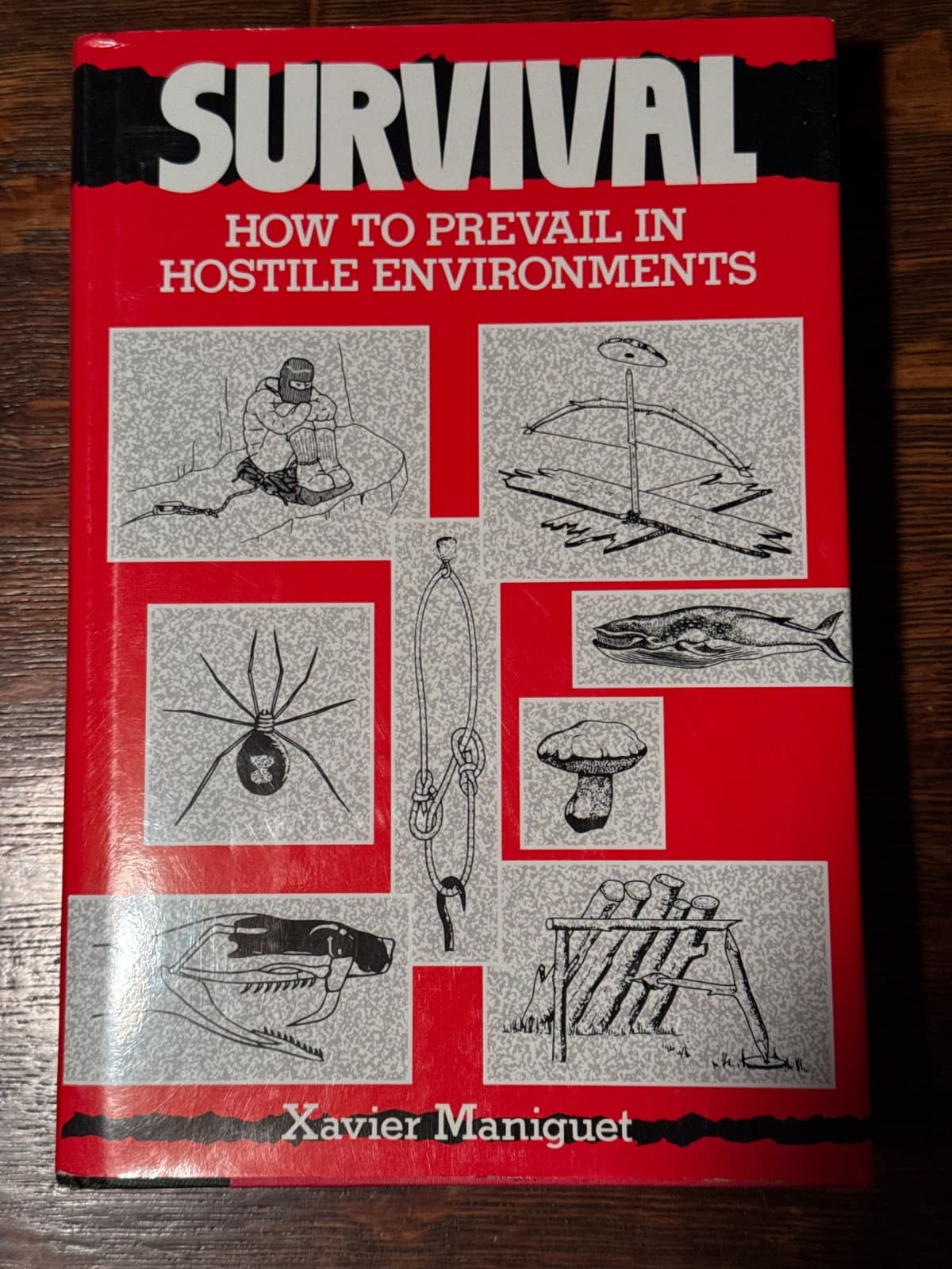 SURVIVAL How to Prevail in Hostile Environments by Xavier Maniguet - front cover