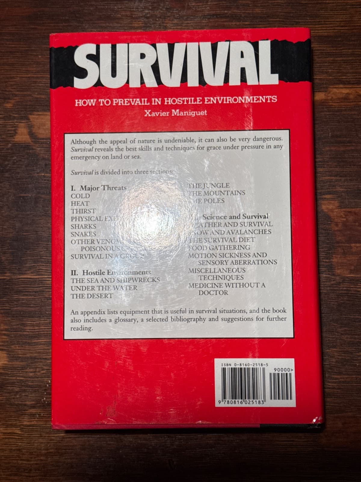 SURVIVAL How to Prevail in Hostile Environments by Xavier Maniguet - additional view
