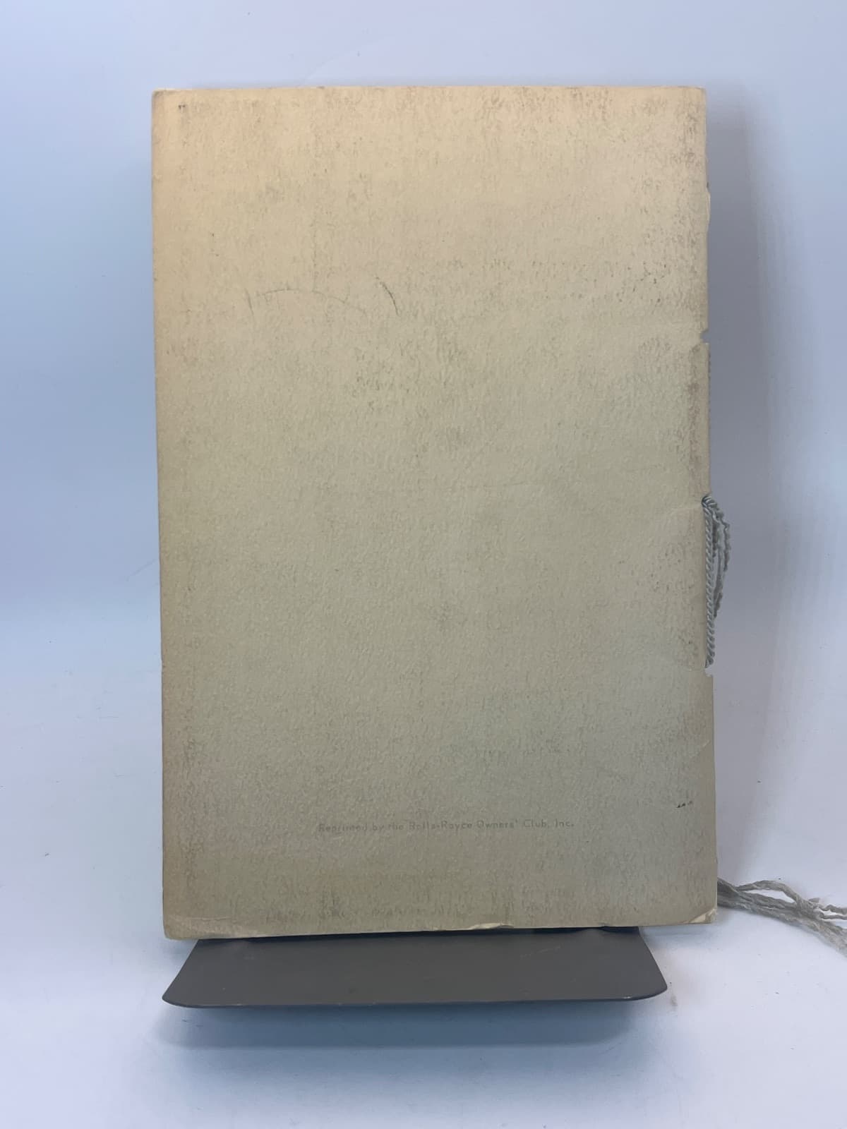 Rolls-Royce 1922 Guide - 1967 Reprint  by Roll's Royce - additional view