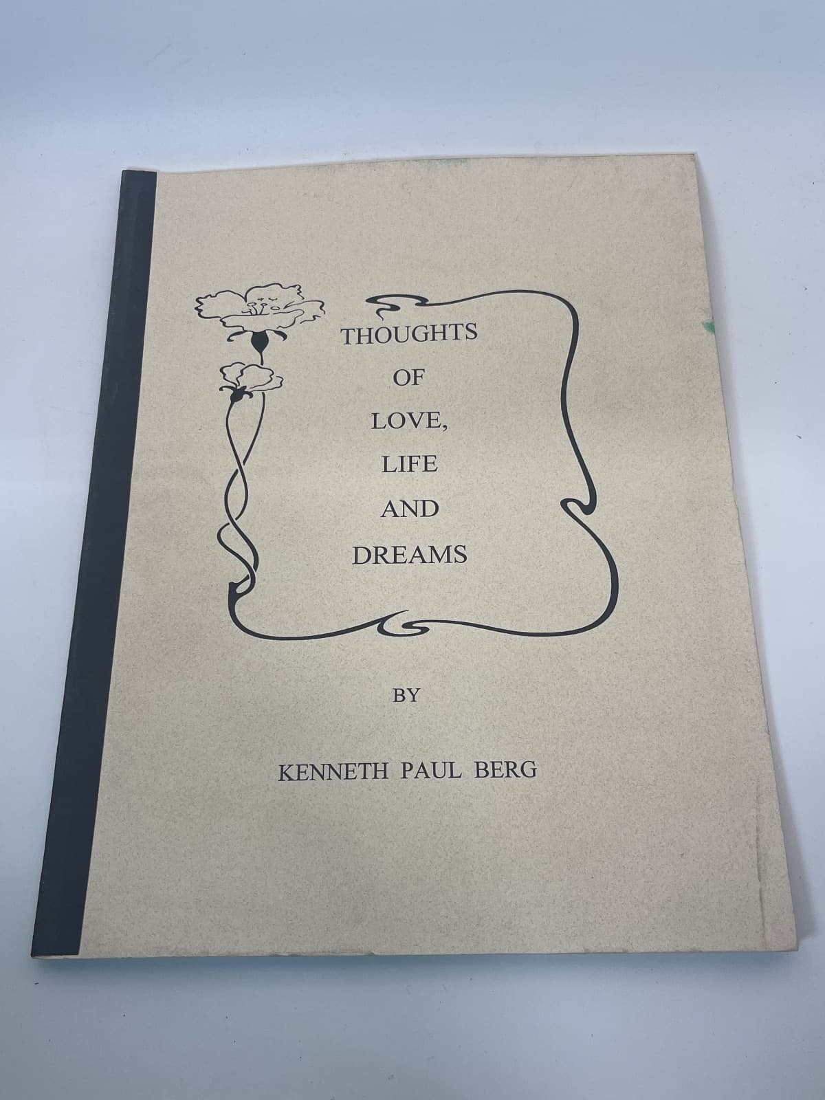 Thoughts of Love, Life and Dreams by Kenneth Paul Berg - front cover