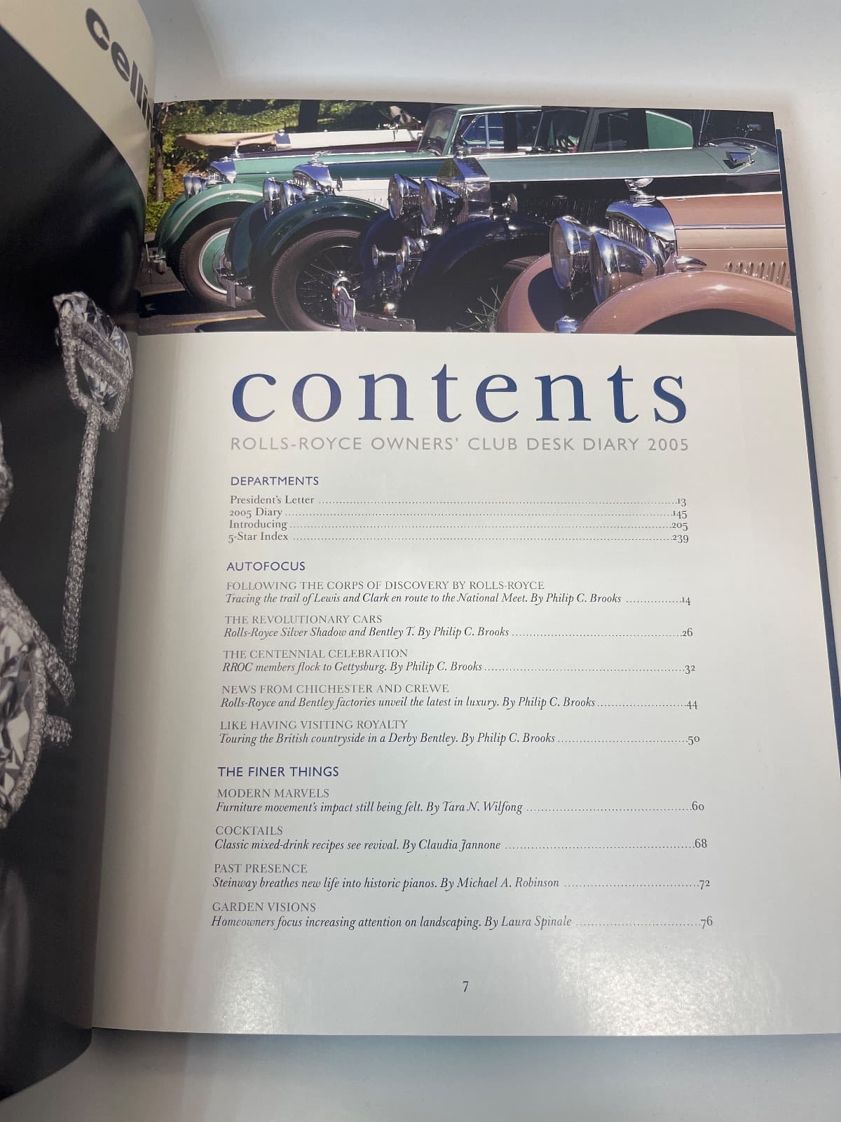 Rolls-Royce Owners' Club Desk Diary 2005 by Roll's Royce - title page