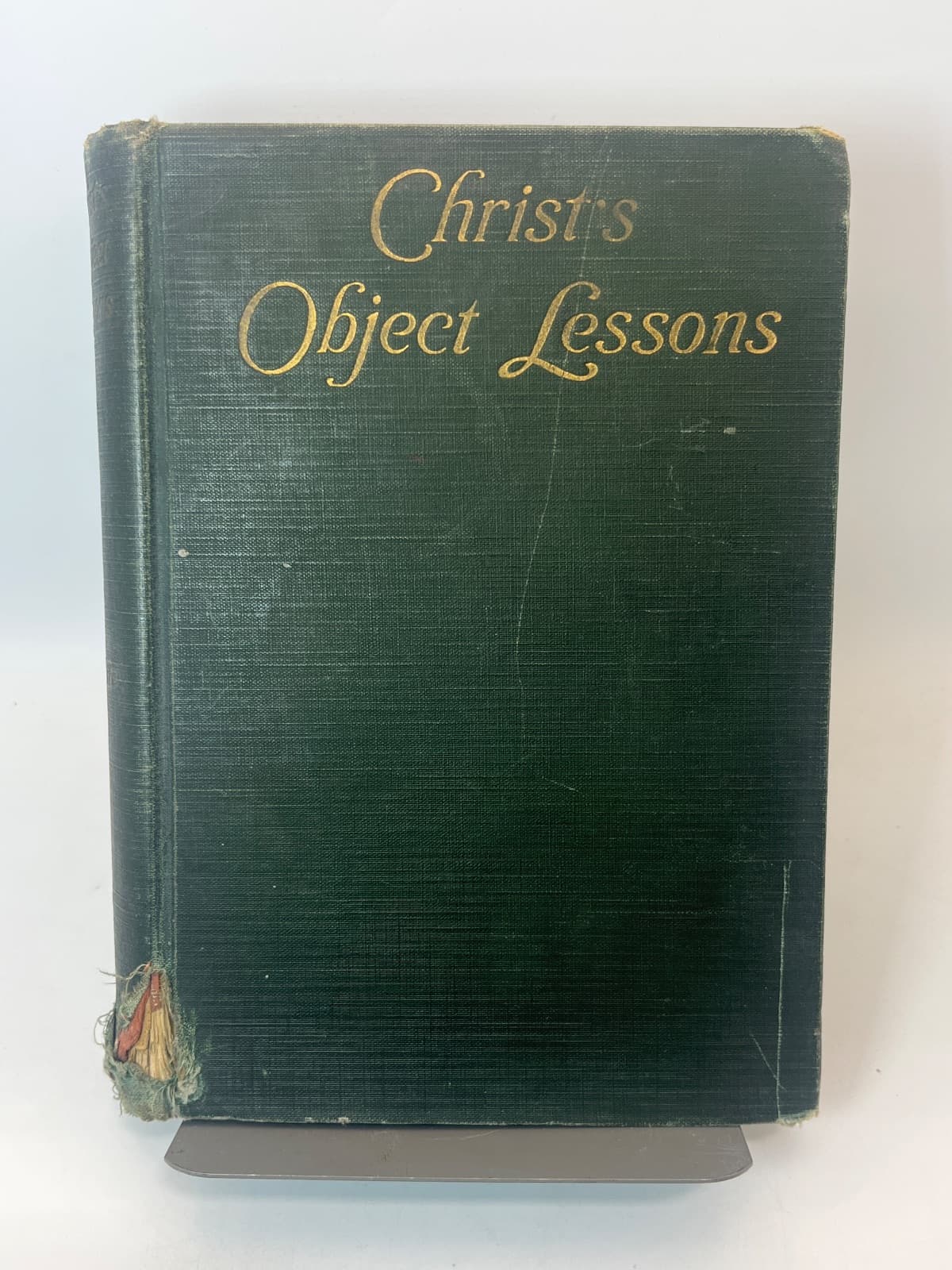 Christ's Object Lessons by Ellen G. White - front cover