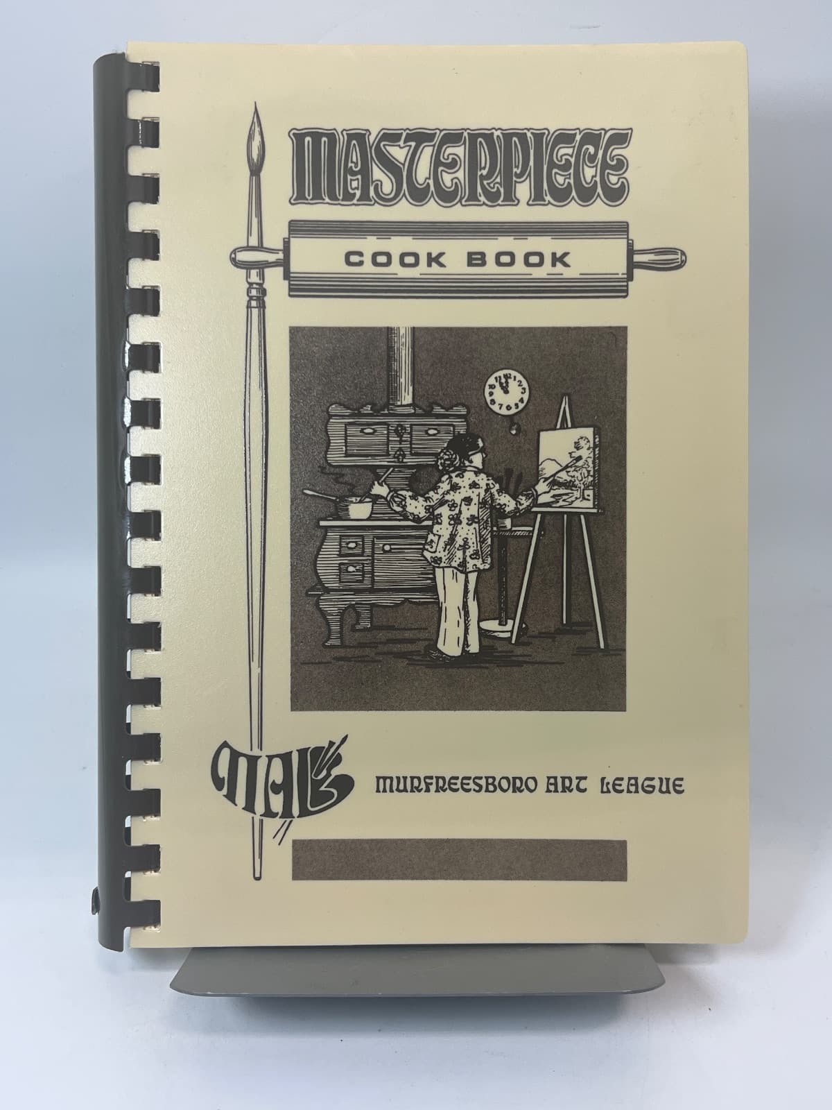 Masterpiece Cook Book Murfreesboro Art League Cannonsburgh Village by Cannonsburgh Village - front cover