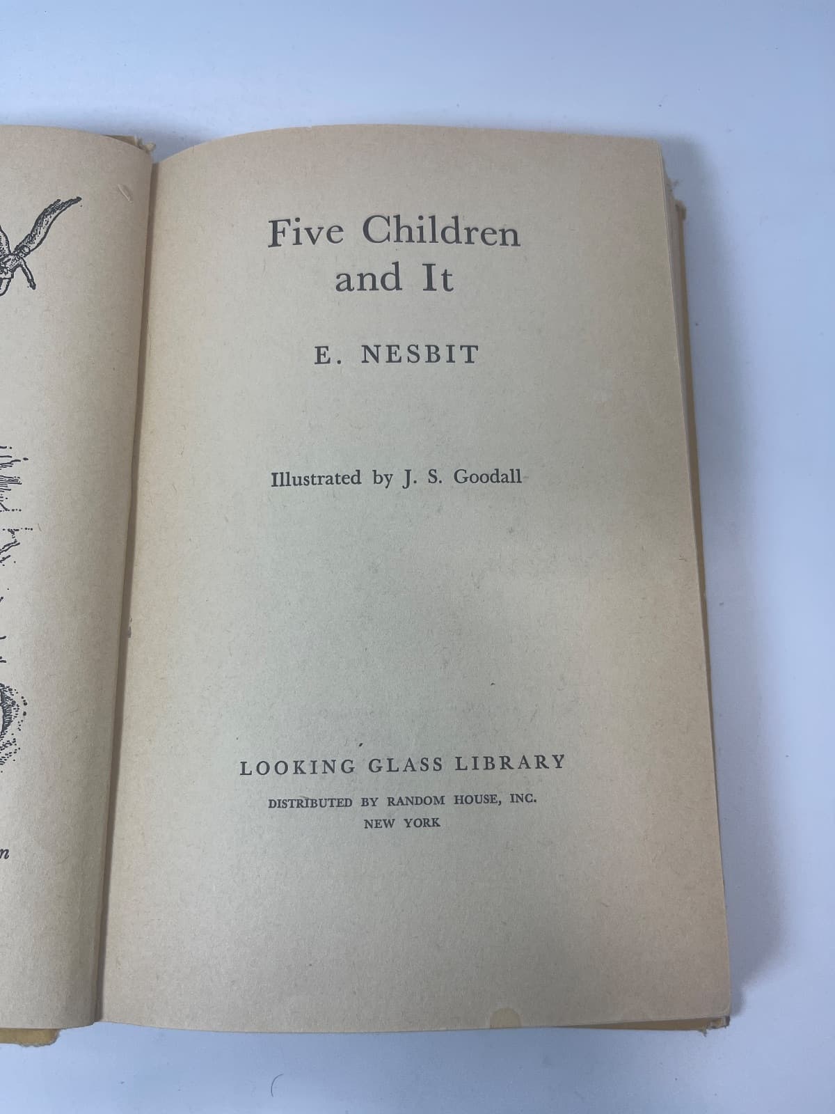 Five Children and It by E. Nesbit - title page