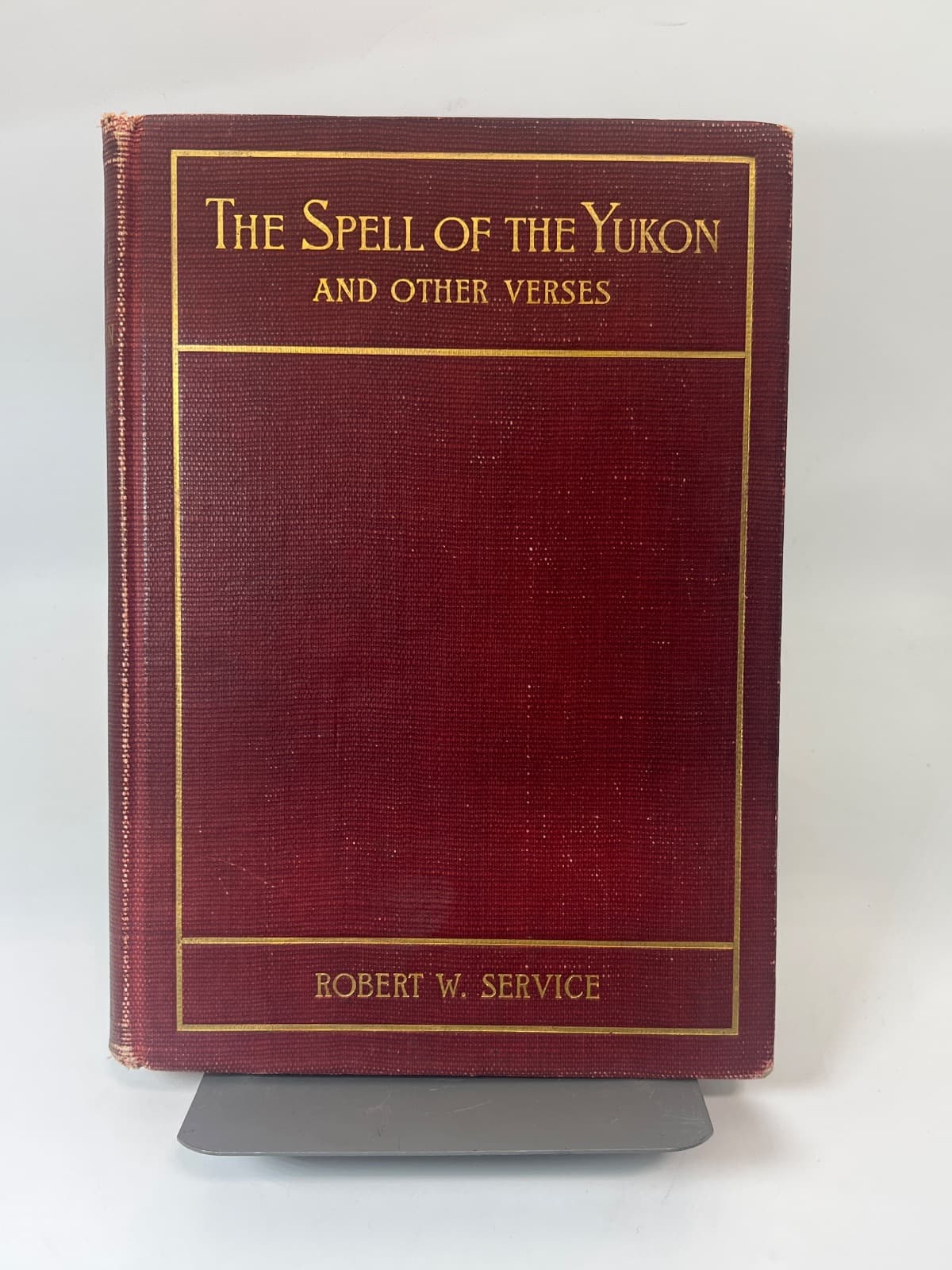 The Spell of the Yukon and Other Verses - 1907 by Robert W. Service - front cover