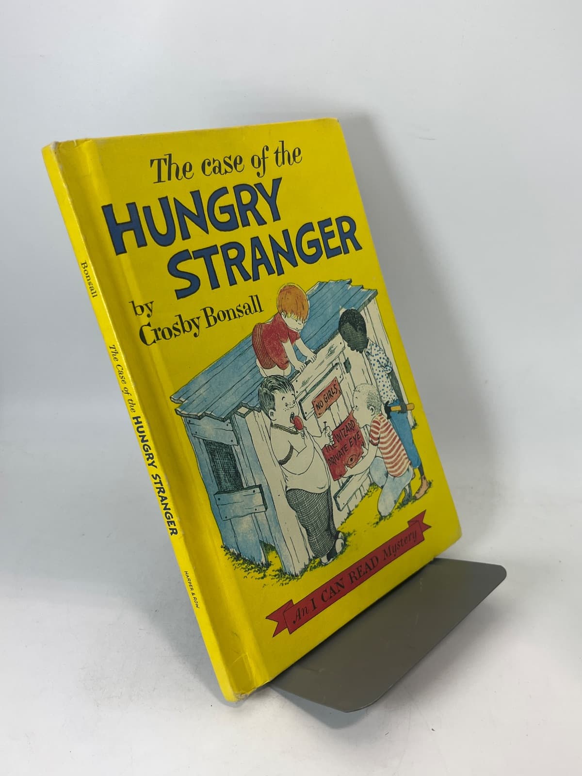 The Case of the Hungry Stranger - 1963 by Crosby Bonsall - front cover