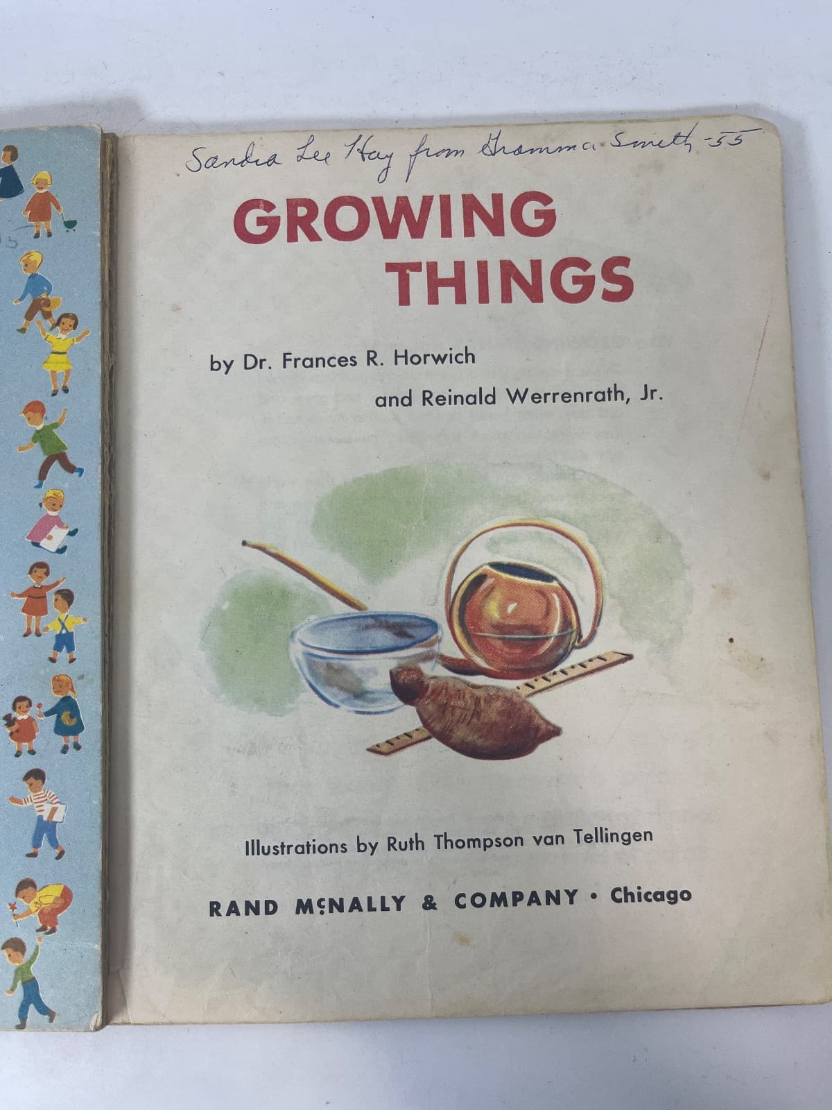 Growing Things by Dr. Frances R. Horwich and Reinald Werrenrath, Jr. - title page