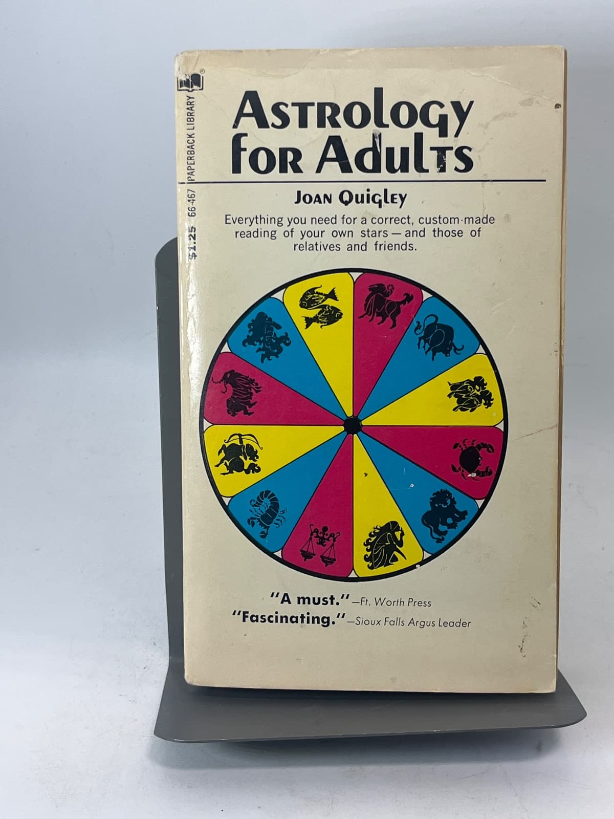Astrology for Adults by Joan Quigley - front cover