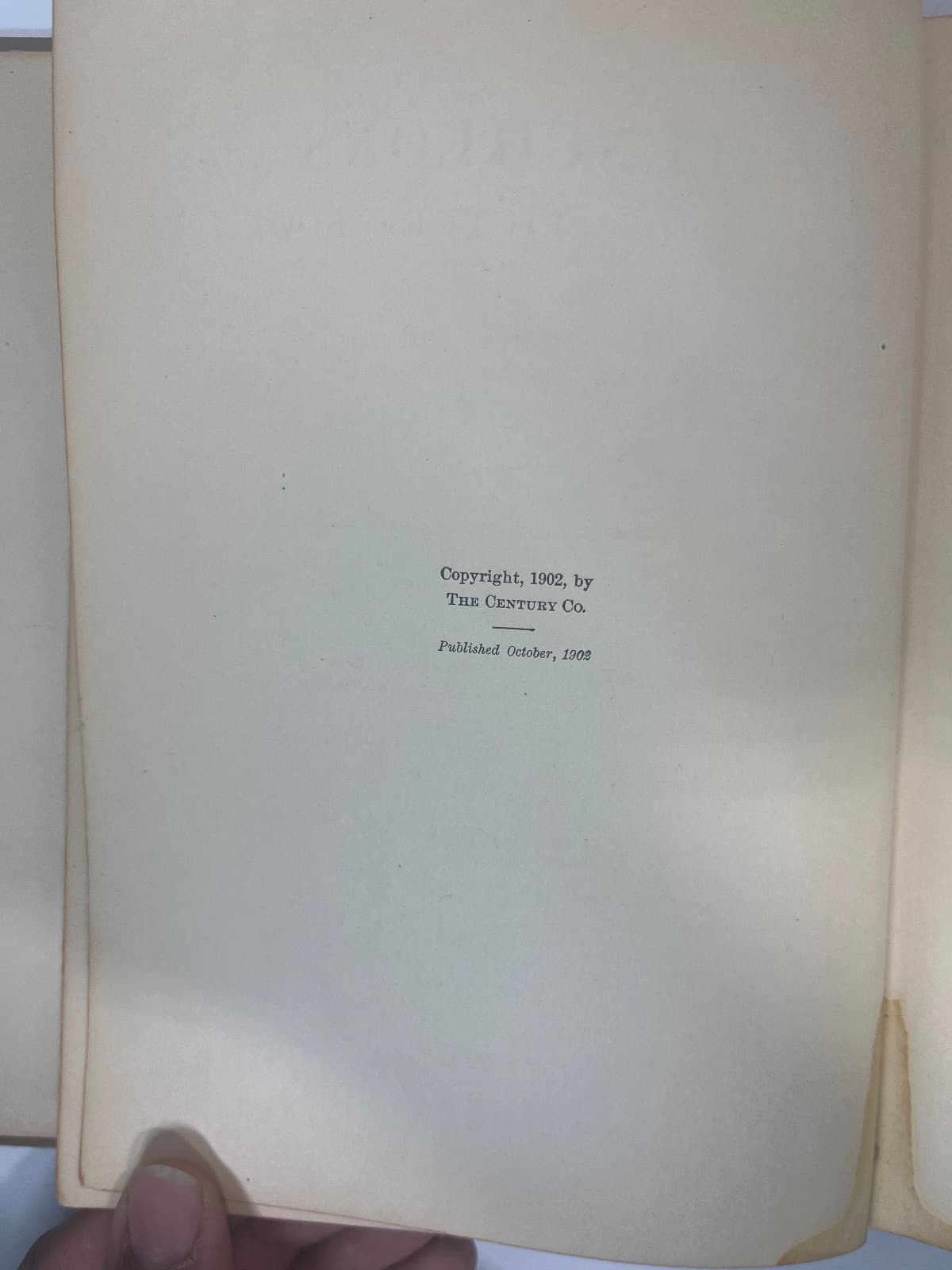 Luncheons: A Cook's Picture Book by Mary Ronald - copyright page showing 1913 details