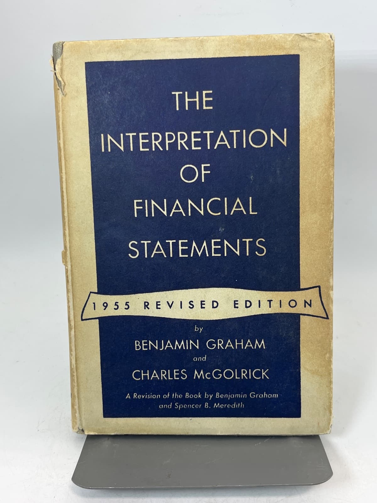 The Interpretation of Financial Statements by Benjamin Graham and Charles McGolrick - front cover