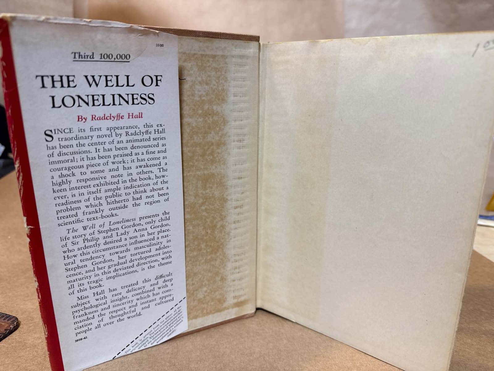 The Well of Loneliness by Radclyffe Hall - additional view