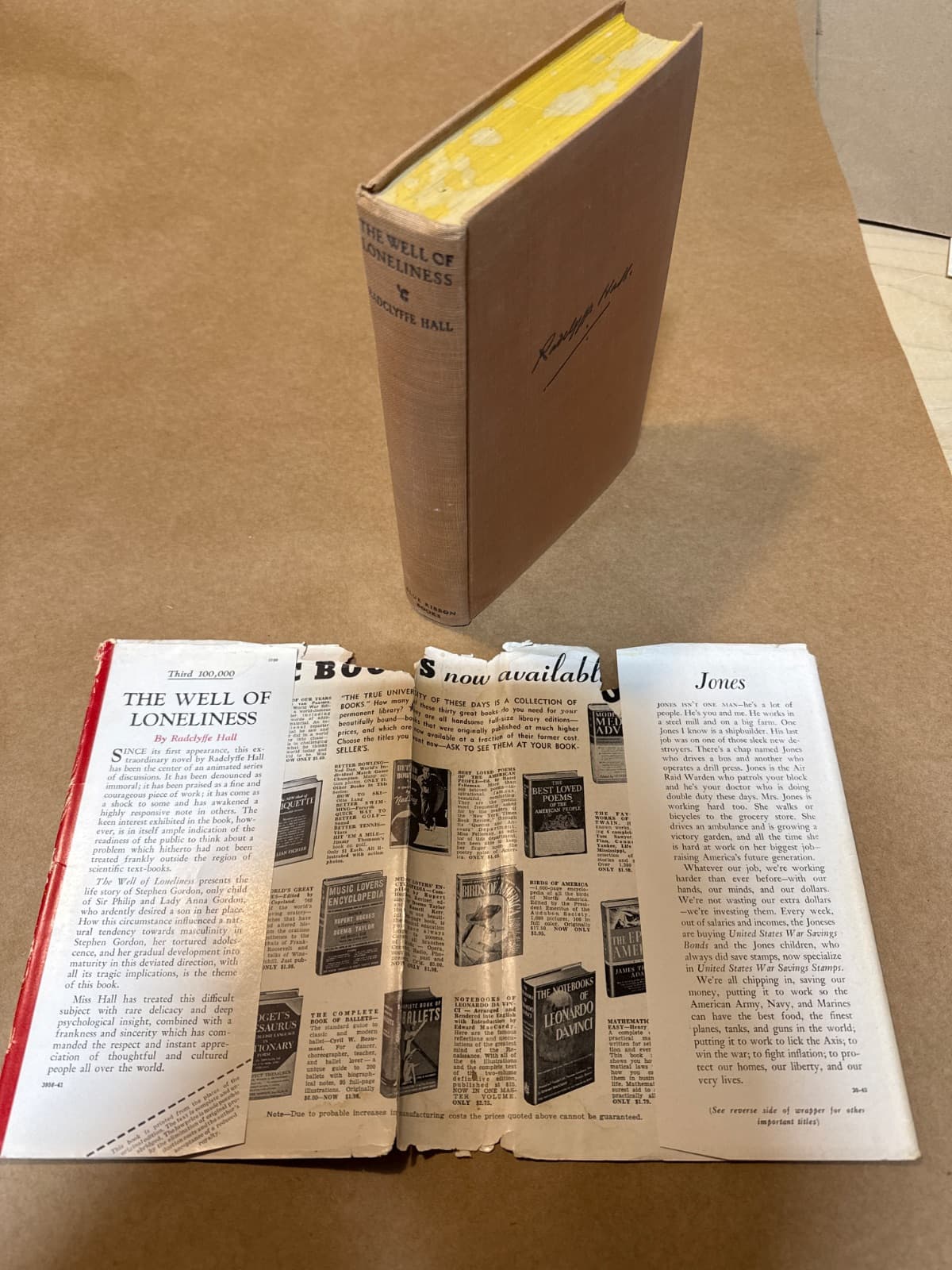 The Well of Loneliness by Radclyffe Hall - additional view