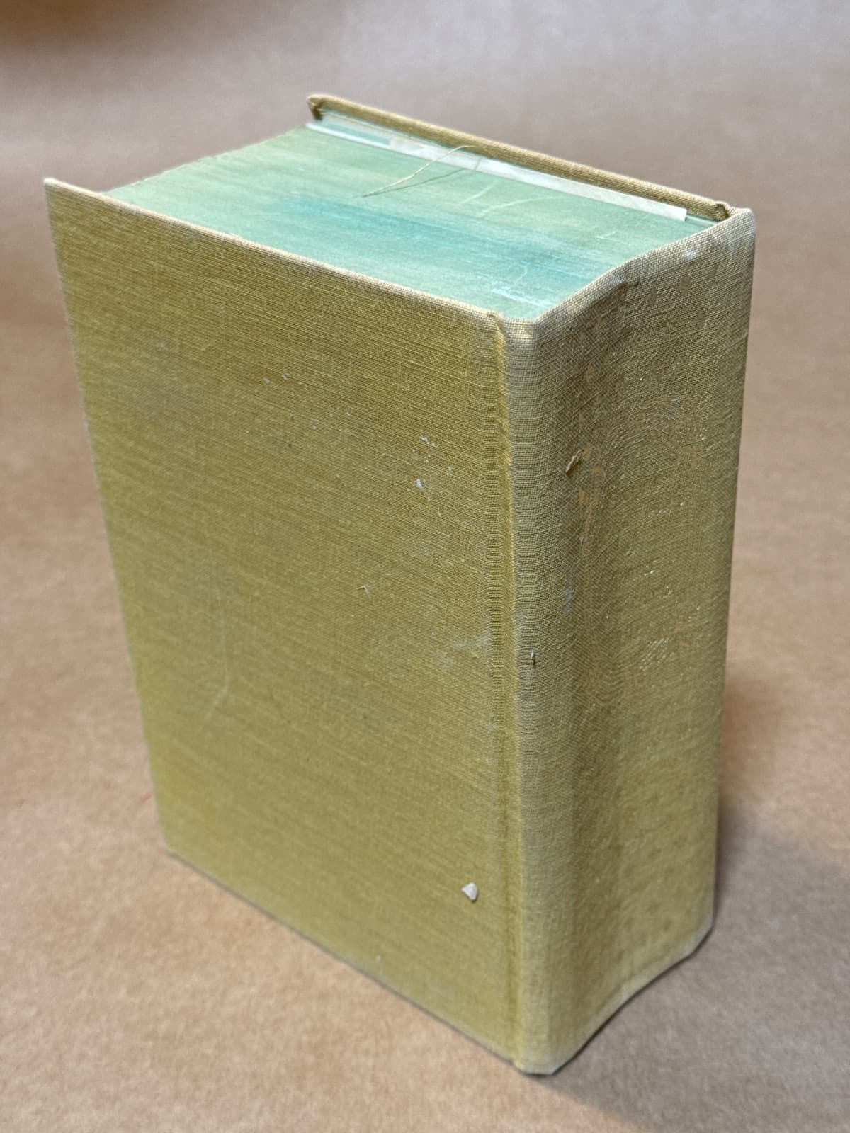 The Complete Poetical Works of James Whitcomb Riley by James Whitcomb Riley - quarter view showing binding condition