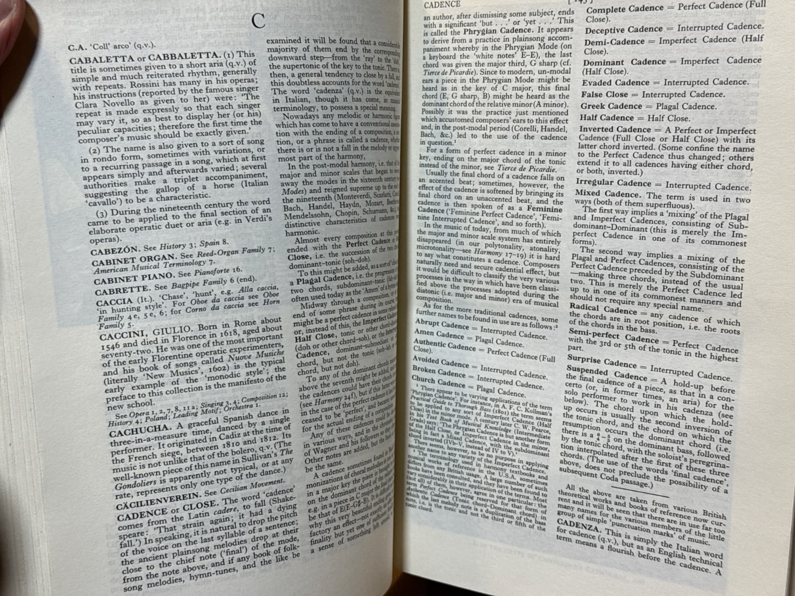 The Oxford Companion to Music by Percy A. Scholes - additional view