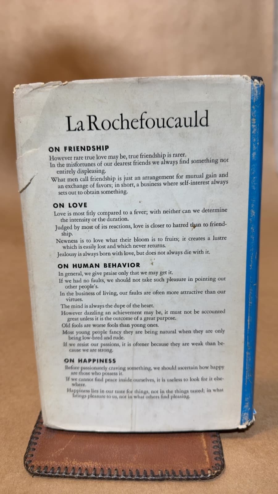 The Maxims of La Rochefoucauld by François de La Rochefoucauld - additional view