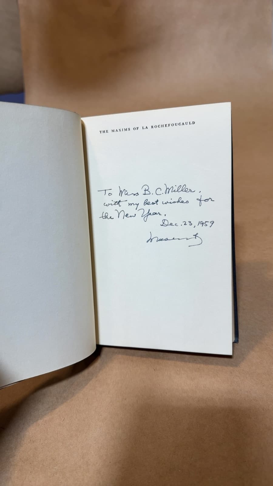 The Maxims of La Rochefoucauld by François de La Rochefoucauld - additional view