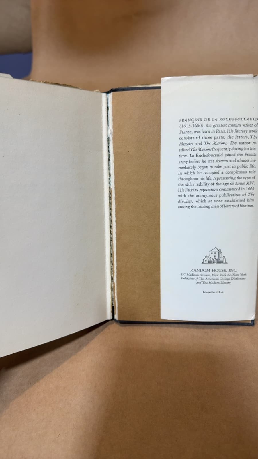 The Maxims of La Rochefoucauld by François de La Rochefoucauld - additional view