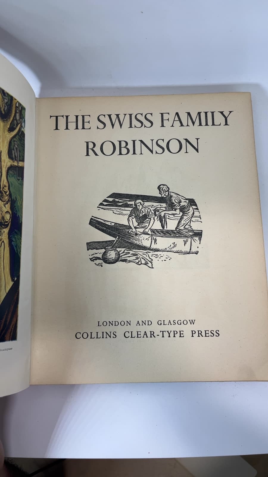 The Swiss Family Robinson - title page