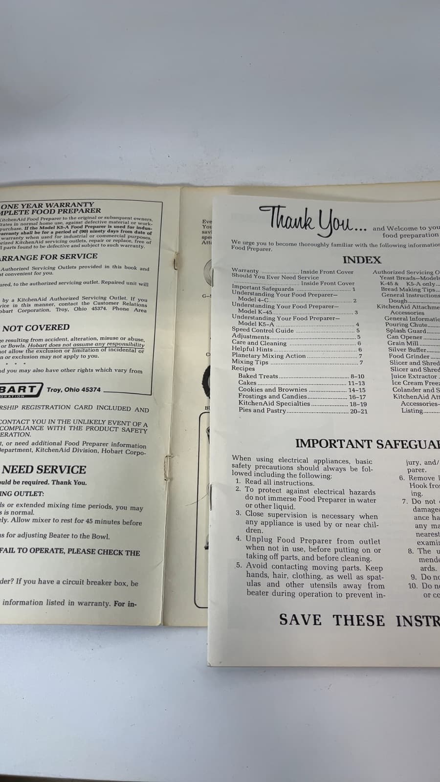 KitchenAid Electric Housewares: Recipes and Instructions - title page
