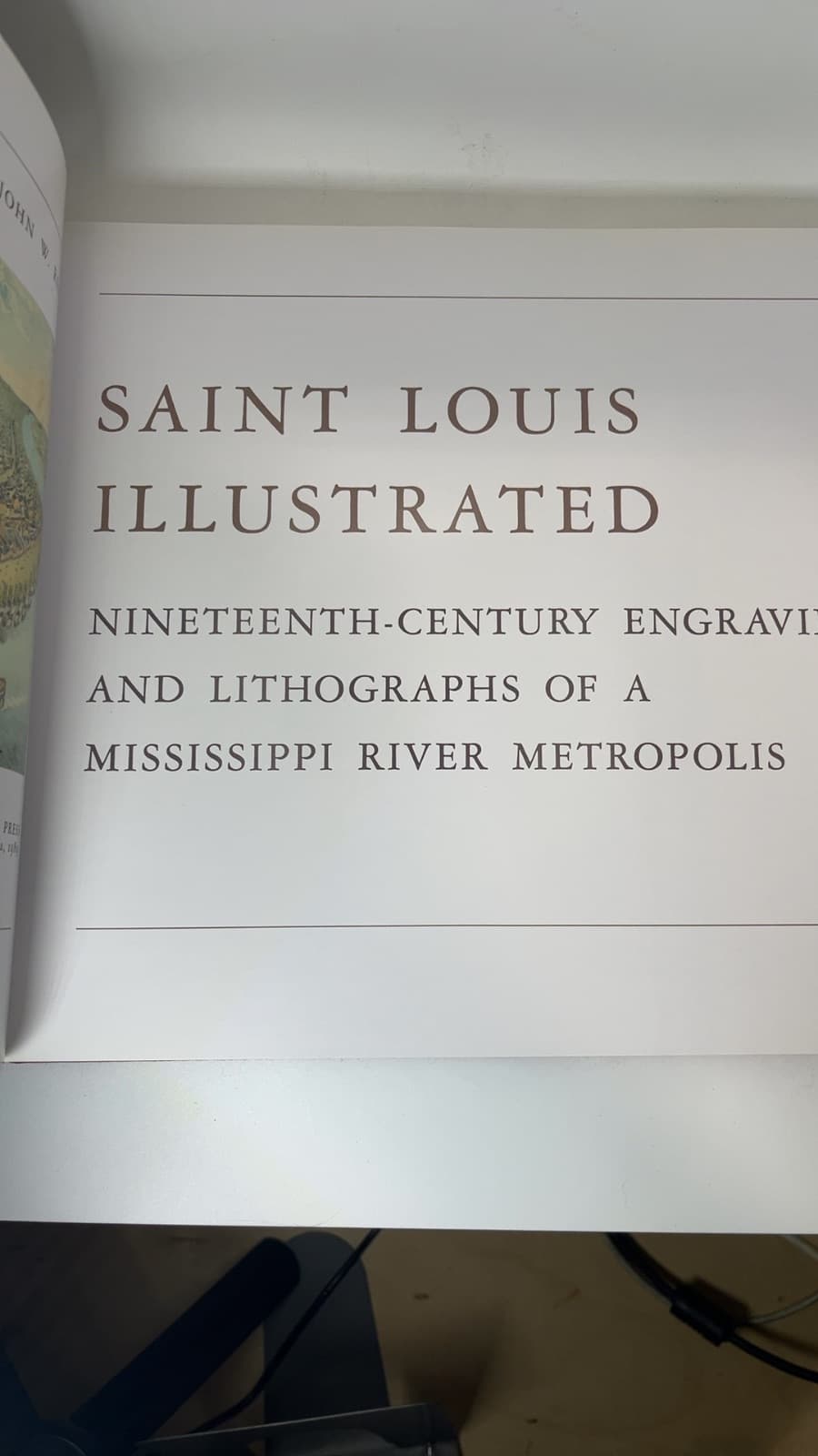 Saint Louis Illustrated by John W. Reps - title page