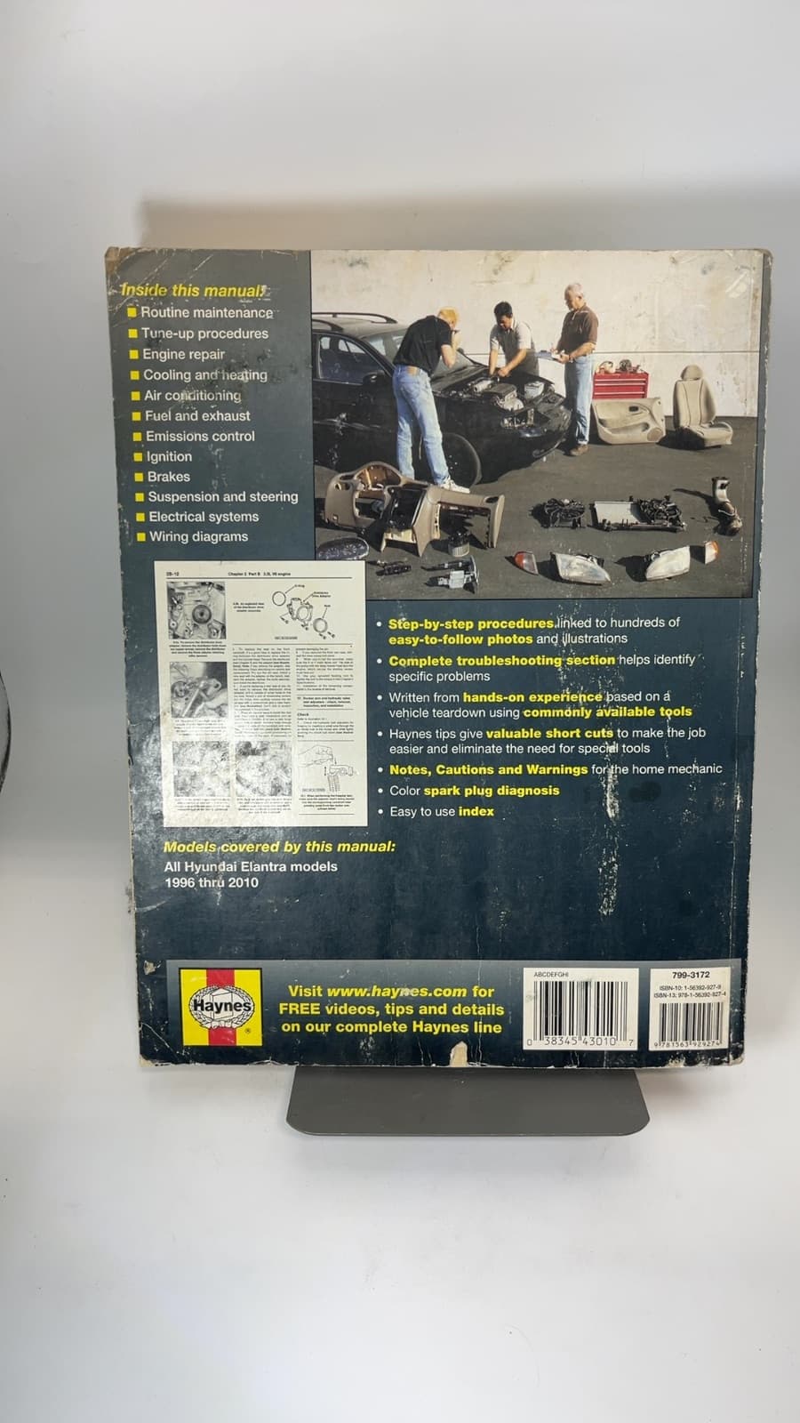 Hyundai Elantra Automotive Repair Manual by Larry Warren, Mike Stubblefield, and John H. Haynes - additional view