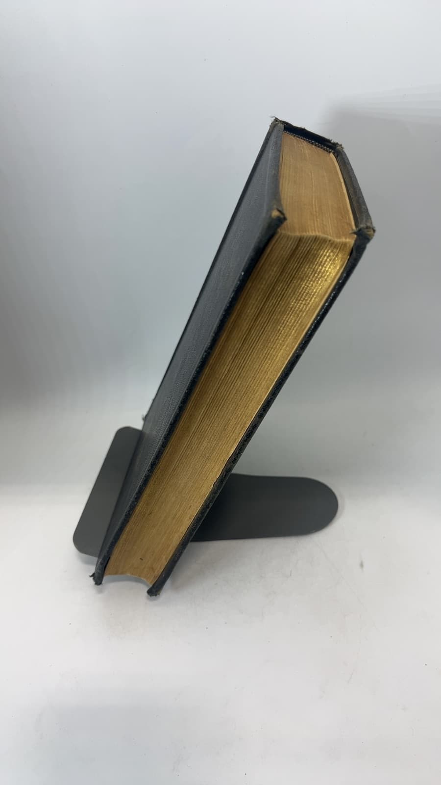 American Lutheran Hymnal by Compiled and Edited by an Intersynodical Committee - quarter view showing binding condition