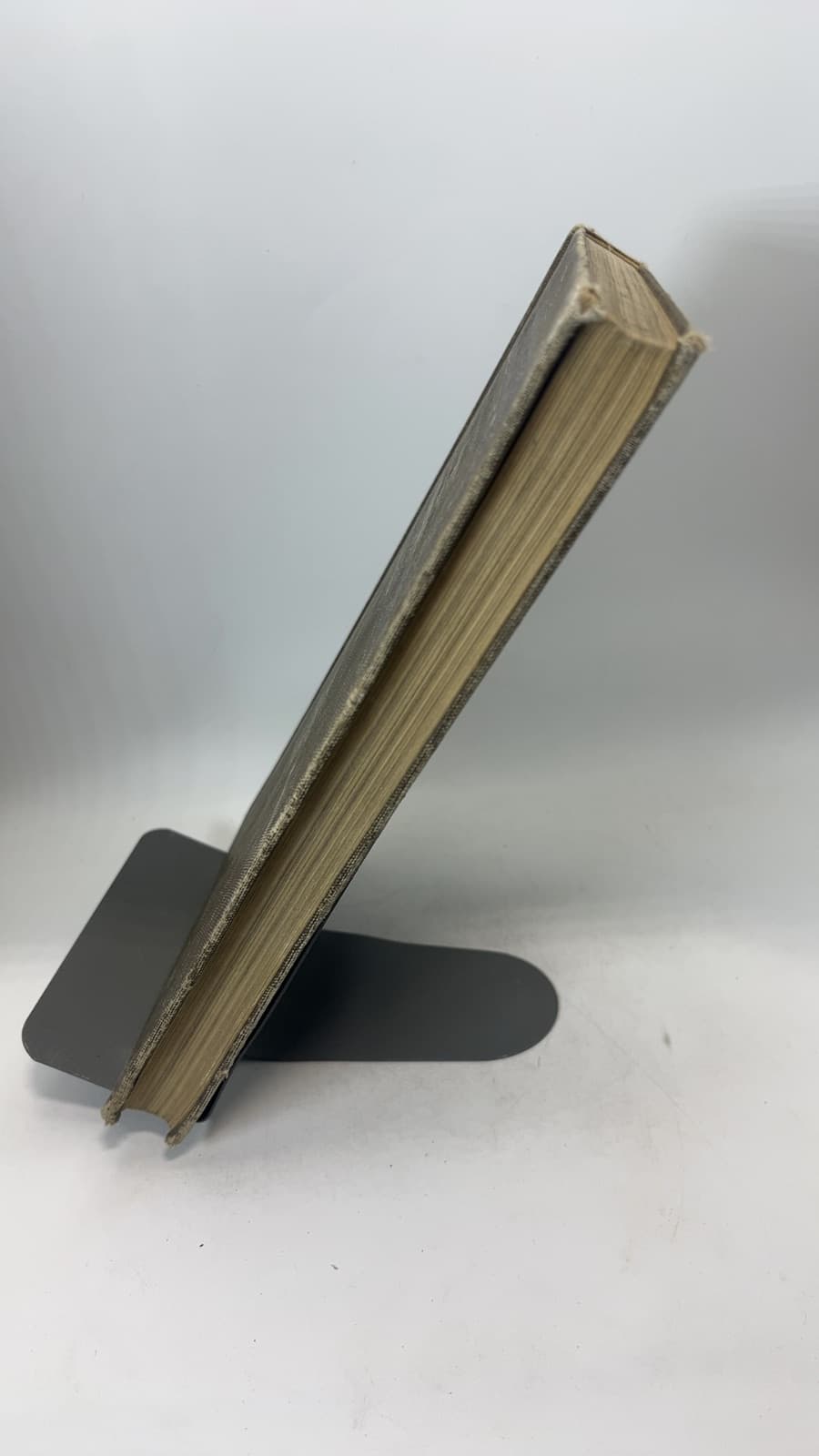 Plane Trigonometry and Tables by George Wentworth and David Eugene Smith - quarter view showing binding condition