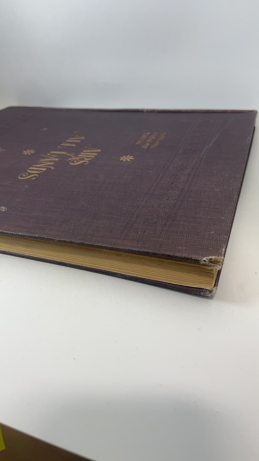National, Patriotic and Typical Airs of All Lands by John Philip Sousa - quarter view showing binding condition