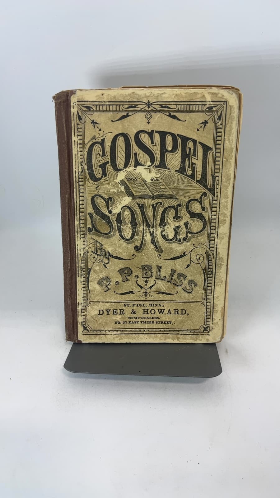 Gospel Songs by P. P. Bliss - front cover