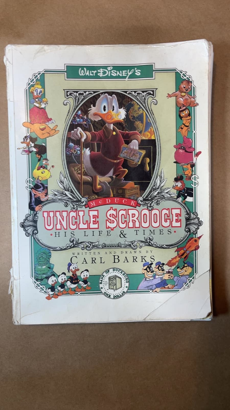 Uncle Scrooge McDuck: His Life & Times by Carl Barks - front cover