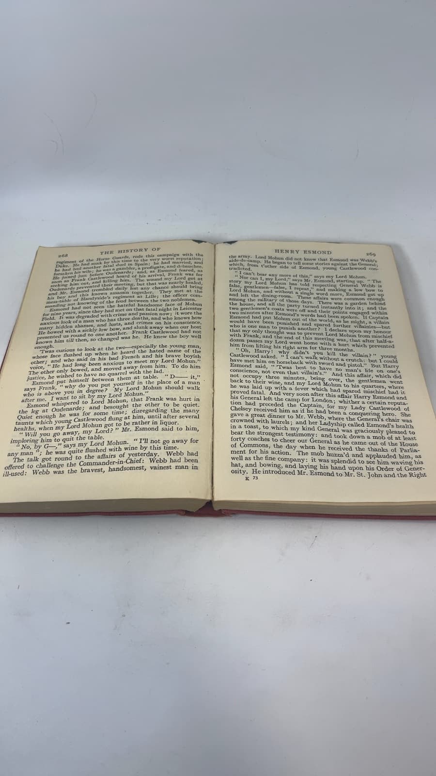 The History of Henry Esmond Esq by W.M. Thackeray - additional view