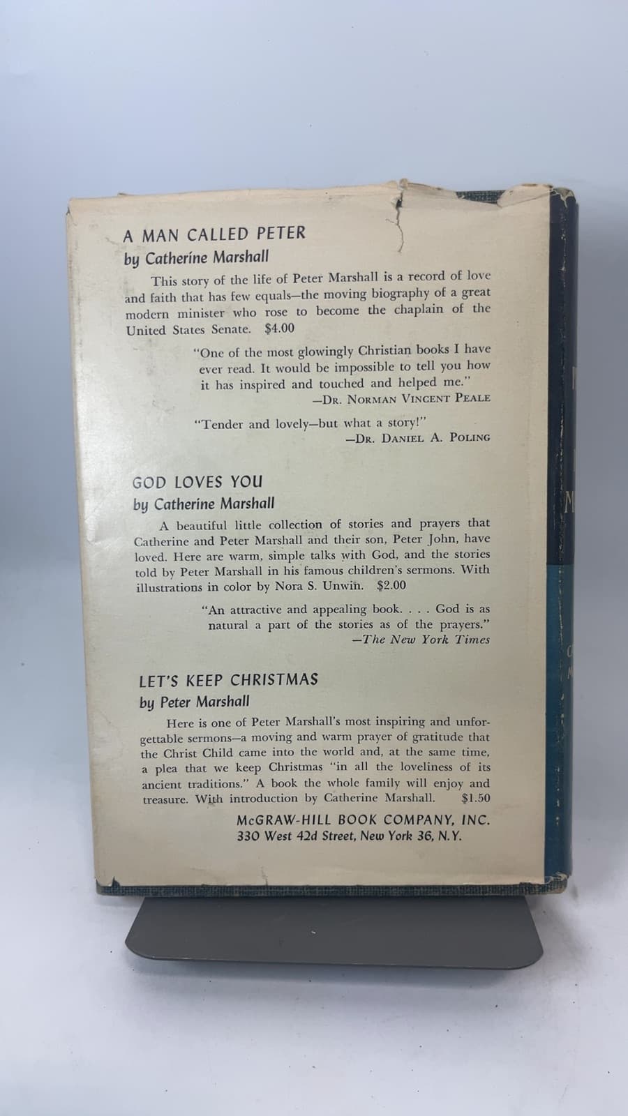 The Prayers of Peter Marshall by Catherine Marshall - additional view