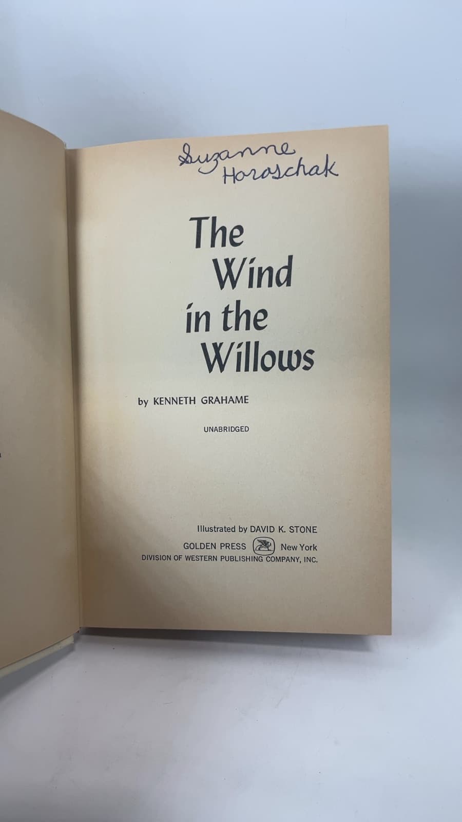 The Wind in the Willows by Kenneth Grahame - title page